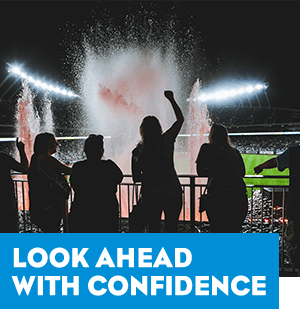 Look Ahead With Confidence. 